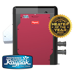 Raypak AVIA PR264AEPC Propane Pool and Spa Heater, 264K BTU Low NOx, 018038