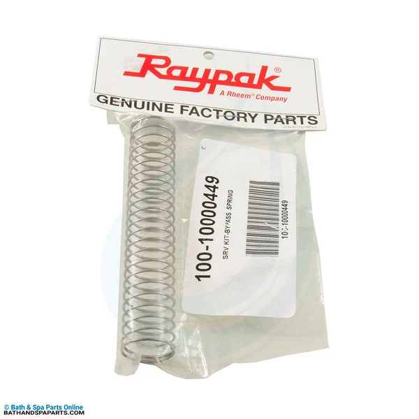 Raypak Bypass Spring Kit [105A/105B/155A/185A/R185/207A/206A] (100-10000449)