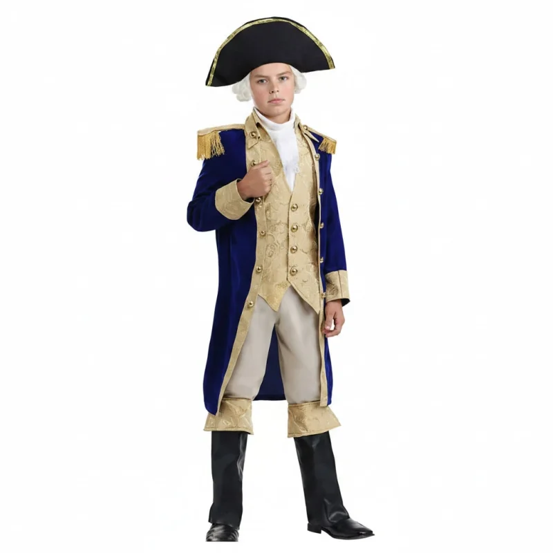 Regal King Costume | Historical Party Outfit with Classic Design | Perfect for Themed Events
