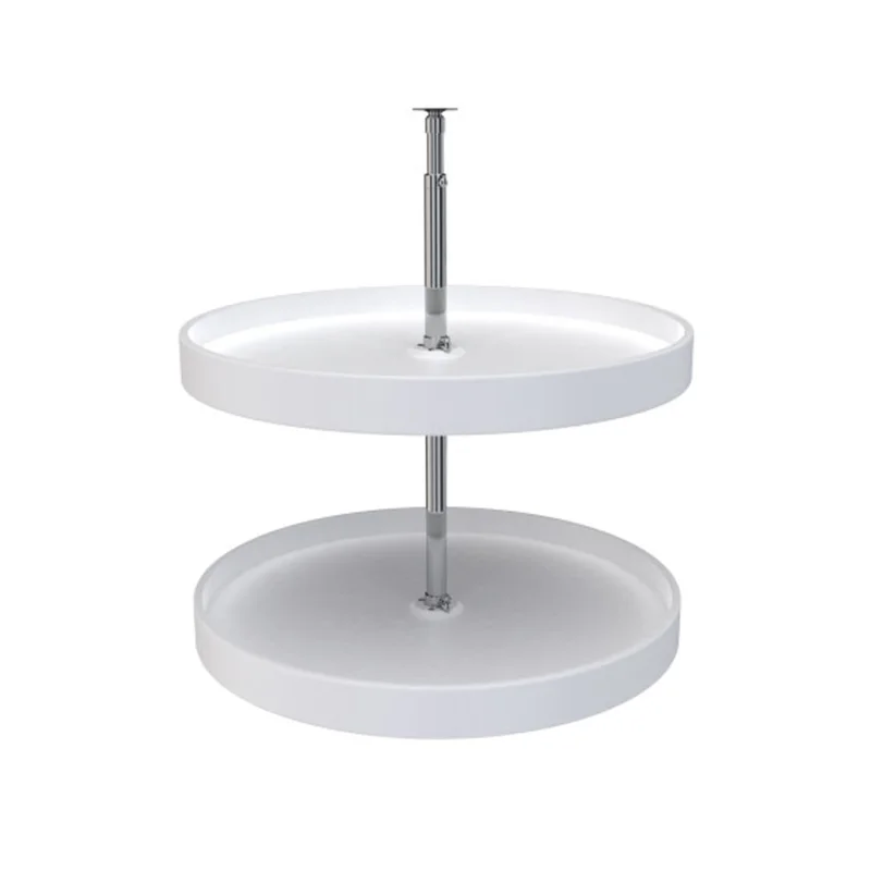 Rev-A-Shelf 6012-24-11-52-RB 24" Polymer Circle 2-Shelf Lazy Susan (Refurbished)