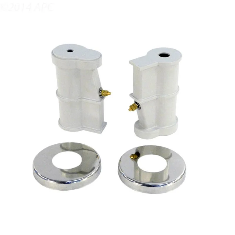S.R. Smith Plastic Universal Anchor Set With Escutcheons, 2-Pack, 69-209-200