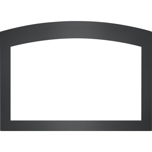 Napoleon Small Arched 4-Sided Faceplate, Charcoal, for Oakville X4 | SACH4F3B4
