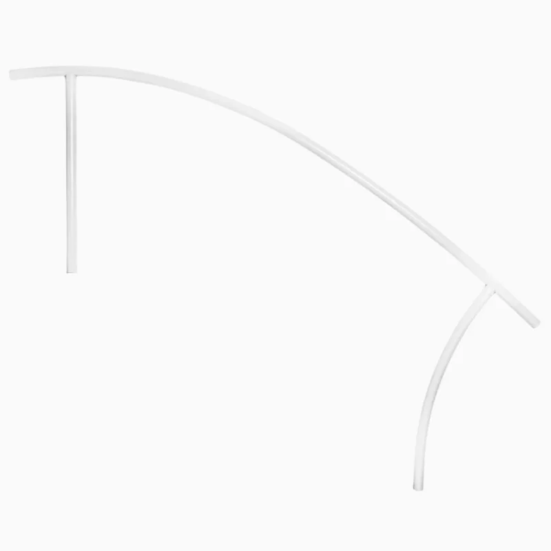 Saftron Triton Series Deck-to-Pool Stair Rail 48White | TDTP-148-W