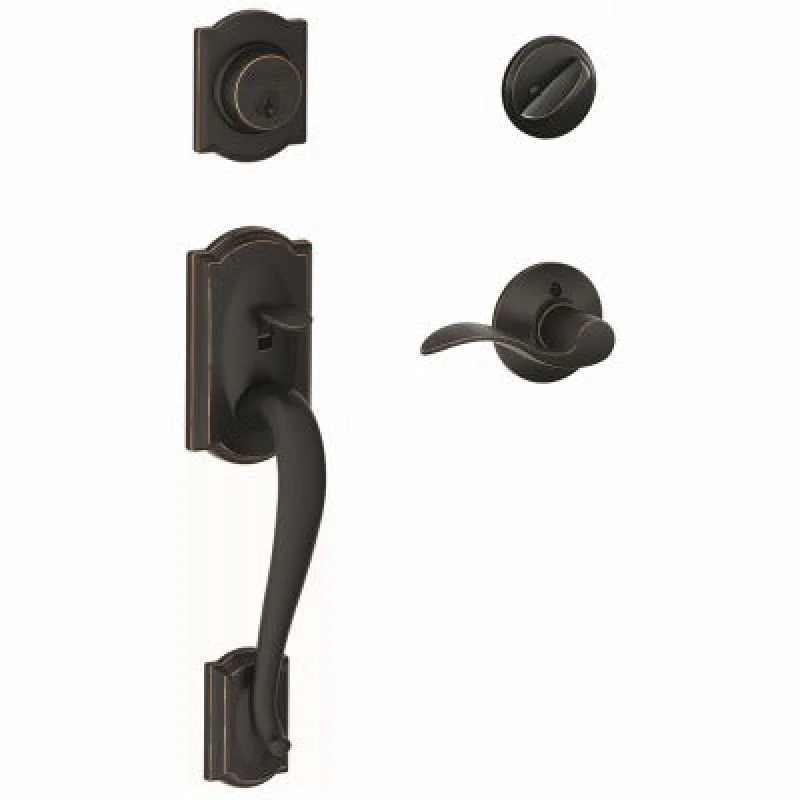 Schlage Lock Co F60VCAMXACC716 Entrance Handleset