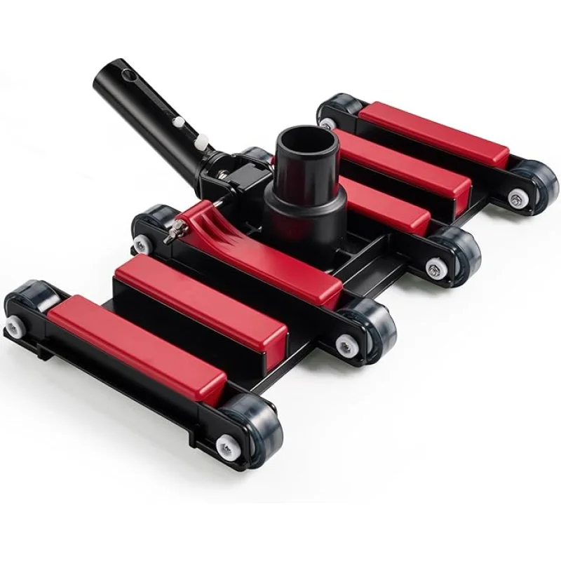 Sepetrel Commercial Grade Pool Vacuum Head with Wheels,14" Extra-Wide & Weighted Flexible Heavy-Duty Vac Cleaner for Effortless, Deep Cleaning