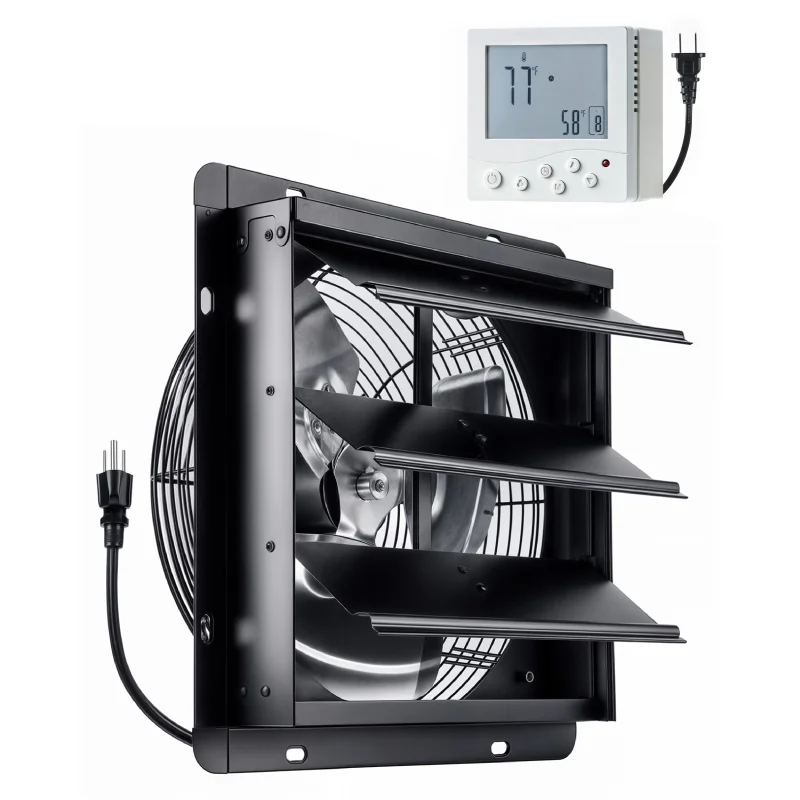 Shutter Exhaust Fan with Wireless Control Panel