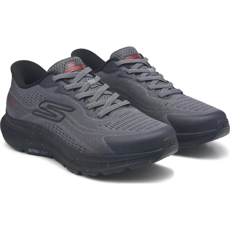 Skechers Men's Slip-Ins Go Run Consistent 2.0 Sneakers (Charcoal/Black) Size 9W
