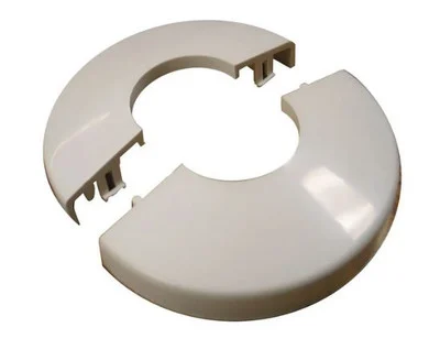 Snap-Tite Handrail Escutcheon ST197001 White 2 Pieces