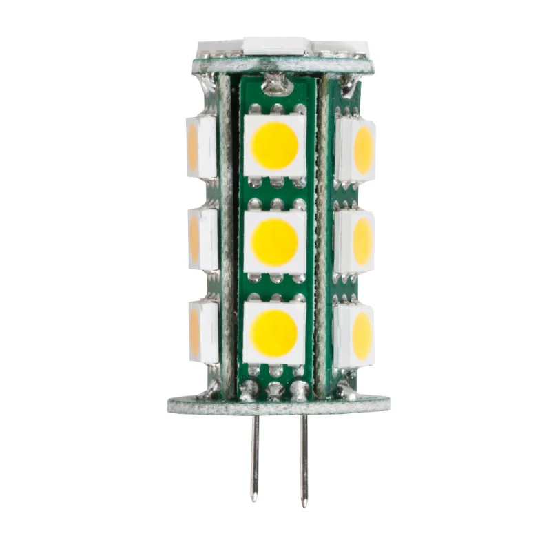 Sollos | 81100L | 3000K LED LampJC20/2WW/BA15S/LED2, 2.4W, BA15S Base Outdoor Lighting Component (7-10 day lead time)