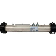 Spa Components Heater, FloThru, Brett, 15″ x 2″, 230v, 4.0kW | B24040E