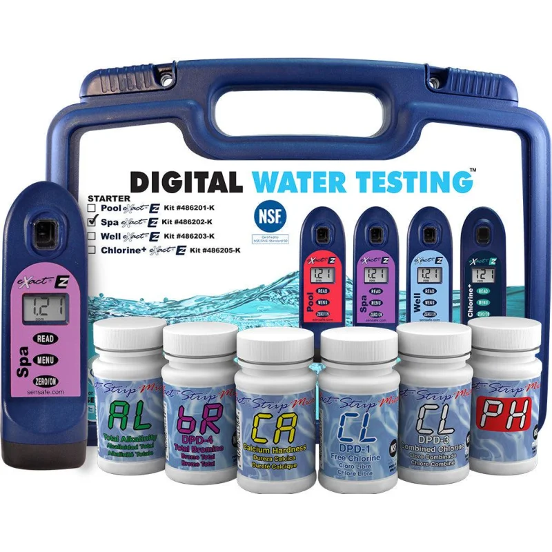Spa eXact EZ Photometer Starter Kit (complete spa testing kit) (NCW-486202-K)