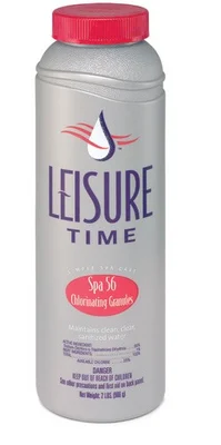 Spa Granular Chlorine 2Lb Spa56 Leisure Time 22337