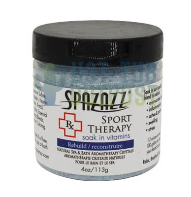 Spazazz RX Sport Therapy Fragrance 4 Oz Aromatherapy Crystals