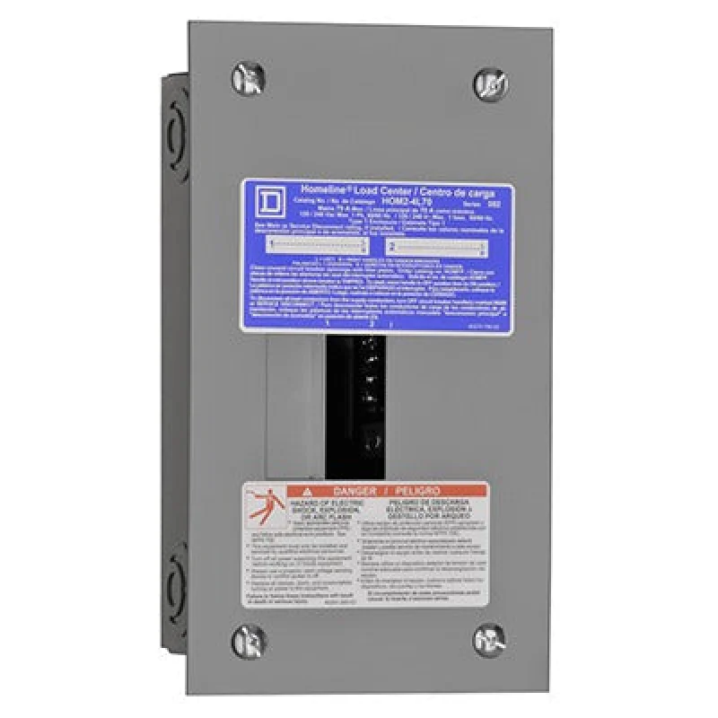 Square D HOM24L70FCP 70A Main Lug Load Center 120/240V