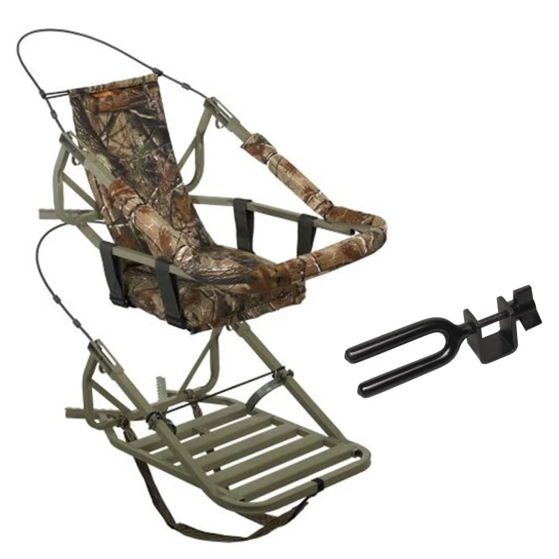 Summit Viper Classic 81052 Deer Hunting Self Climbing Treestand + Bow Holder