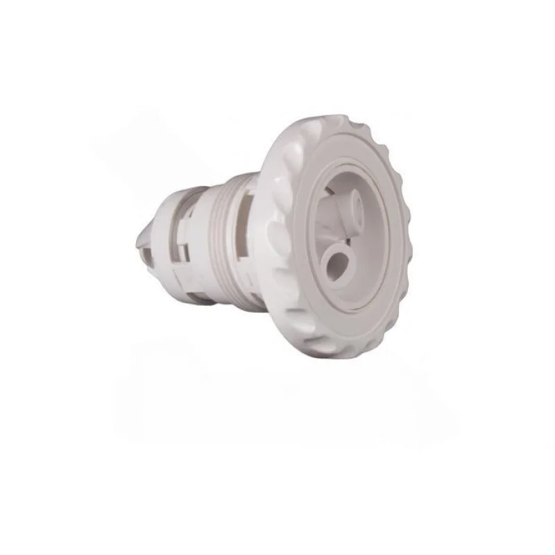 Super-Pro 25591-251-000 3.5" Gray Scalloped Gunite/Fiberglass Twin Spin Jet Internal Fitting