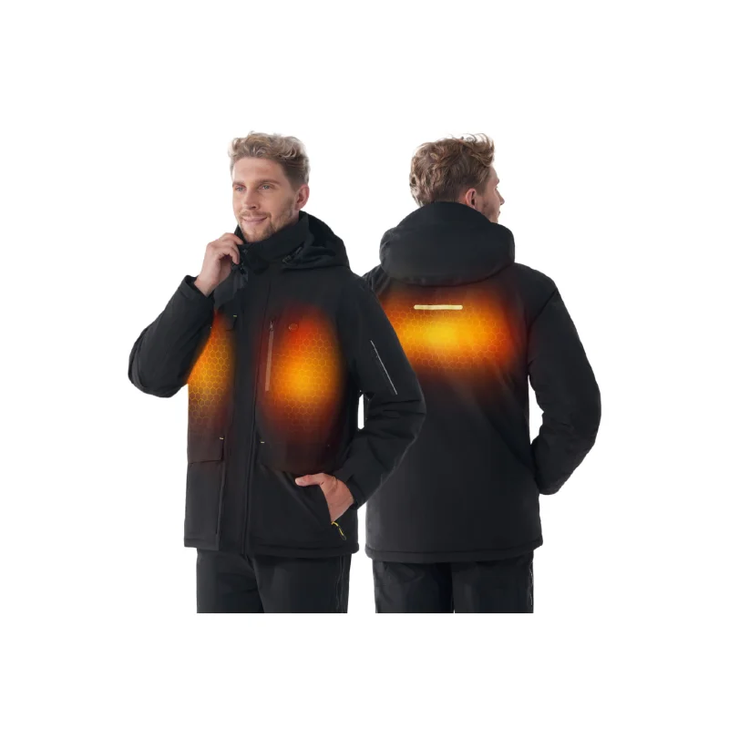 SWAP-ON Heated Jacket for Men_Black