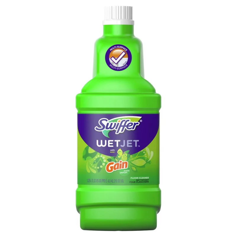 Swiffer PGC77809 Wetjet Floor Cleaning Solution Refill 4 Case