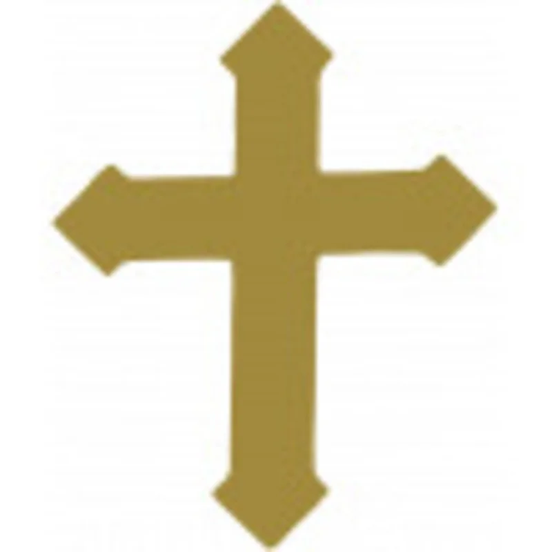 Tanning Body Stickers - Cross / 1,000 per Roll