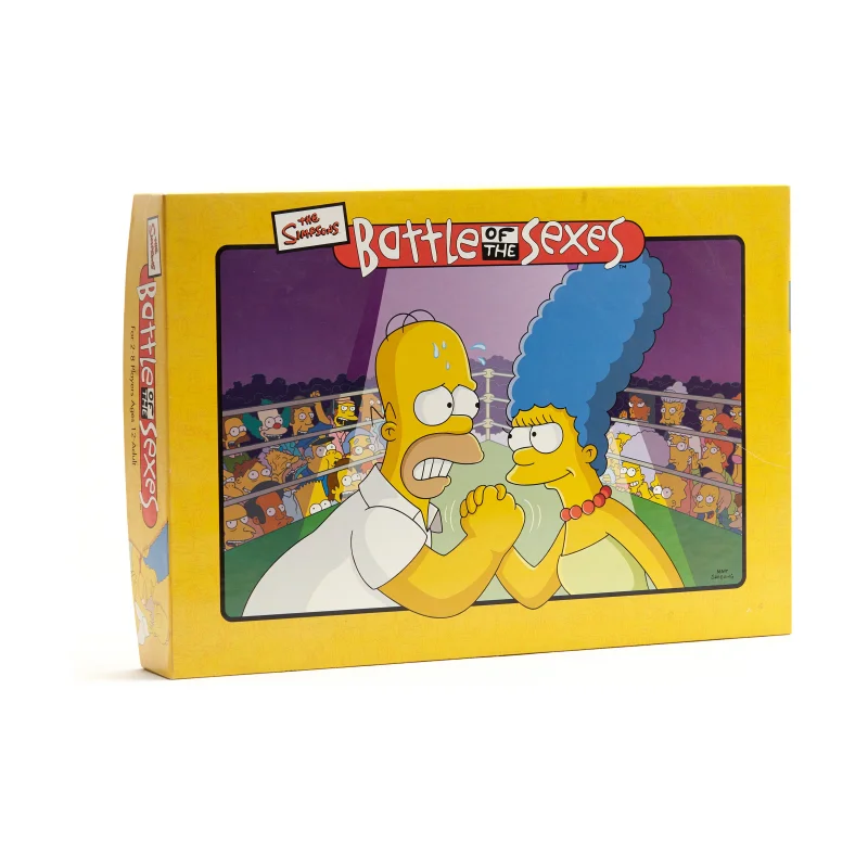 The Simpsons Battle of the Sexes Board Game