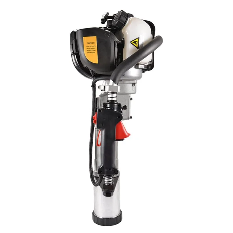 Titan 3.25 In Barrel 1.2 HP Gas Powered Fence Post Driver Pole Pounder (Used)