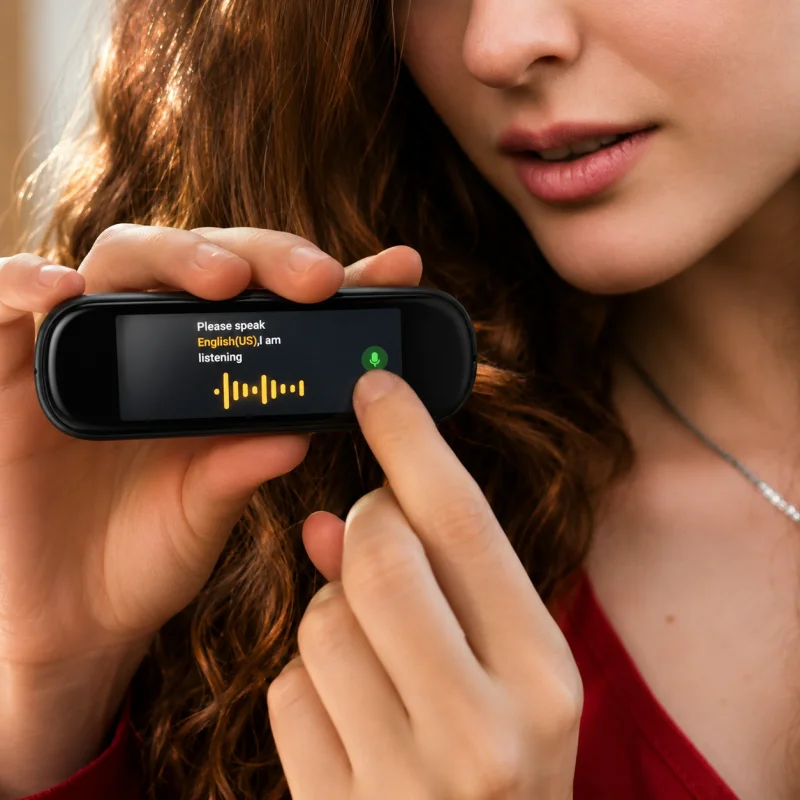 Travel Translator Pen | Voice Language Scanner with Text Scanning | Compact Device for Easy Communication