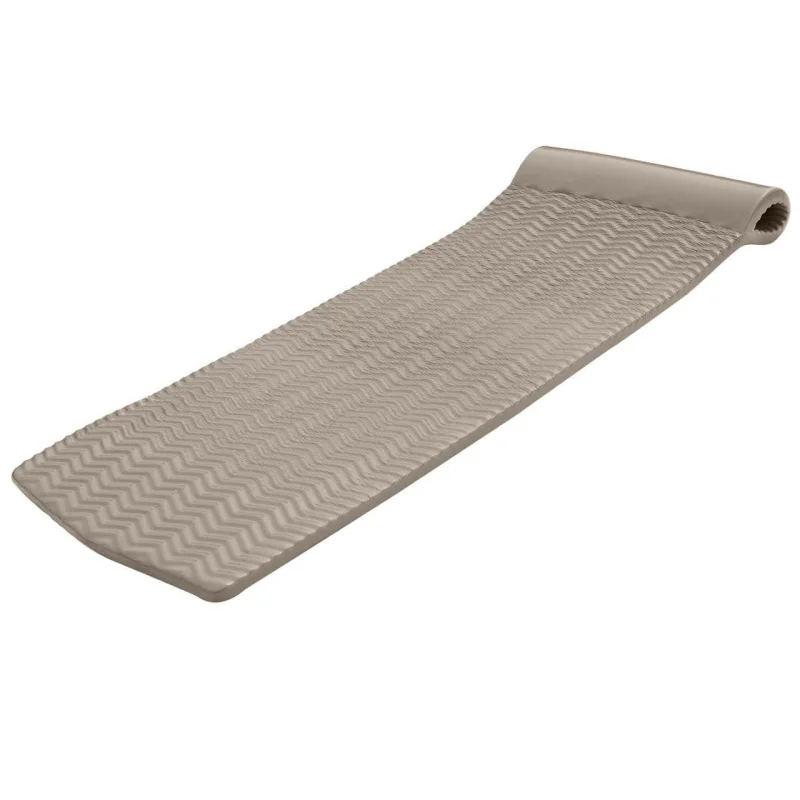 TRC Recreation Serenity 70 Inch Thick Foam Mat Raft Lounger, Bronze (6 Pack)