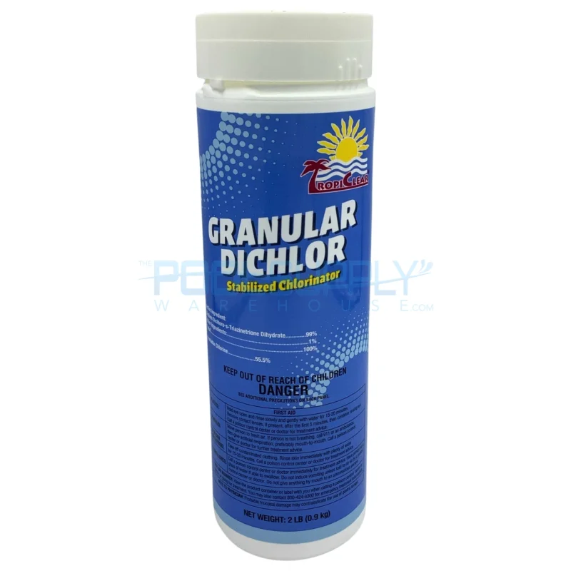 TropiClear Granular Dichlor - 2 Lb - TC-6002-1