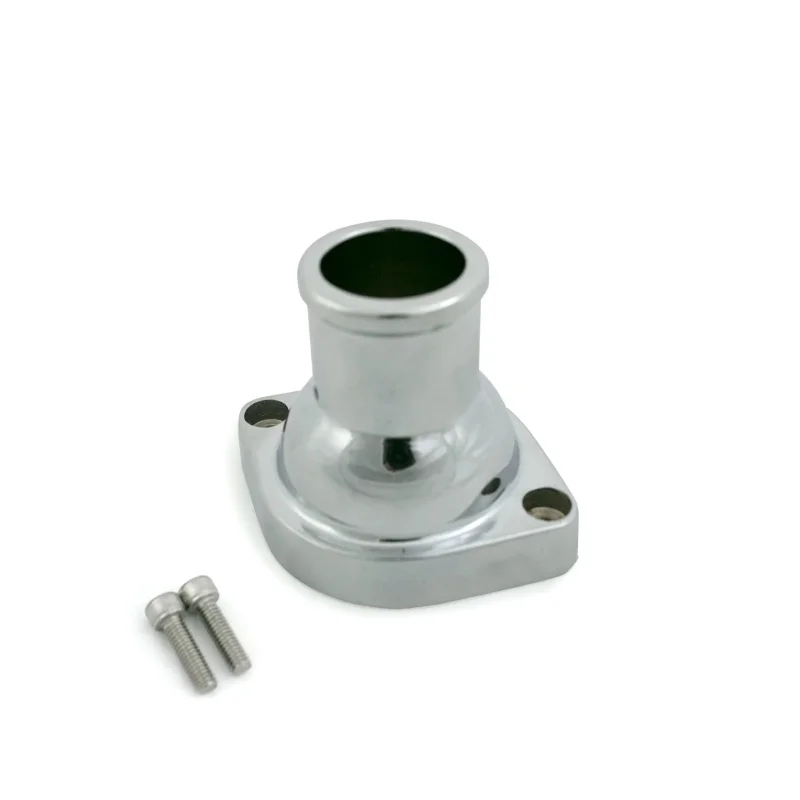 TSP GM LS Aluminum Straight Water Neck - Chrome