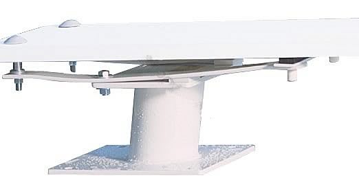 Inter-Fab 6' Techni-Spring Assembly- White