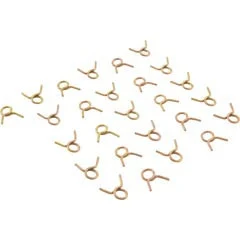 Tubing Clamp, 0.375″ Ideal Od, Single Wire, Quantity 25 Hc-6St | HC-6ST ZD