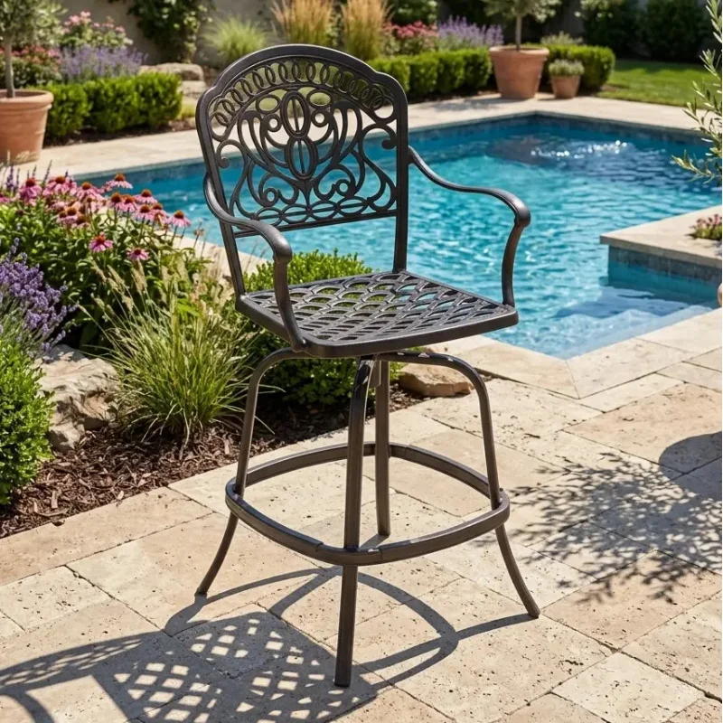 Tuscany Swivel Counter Height Stool