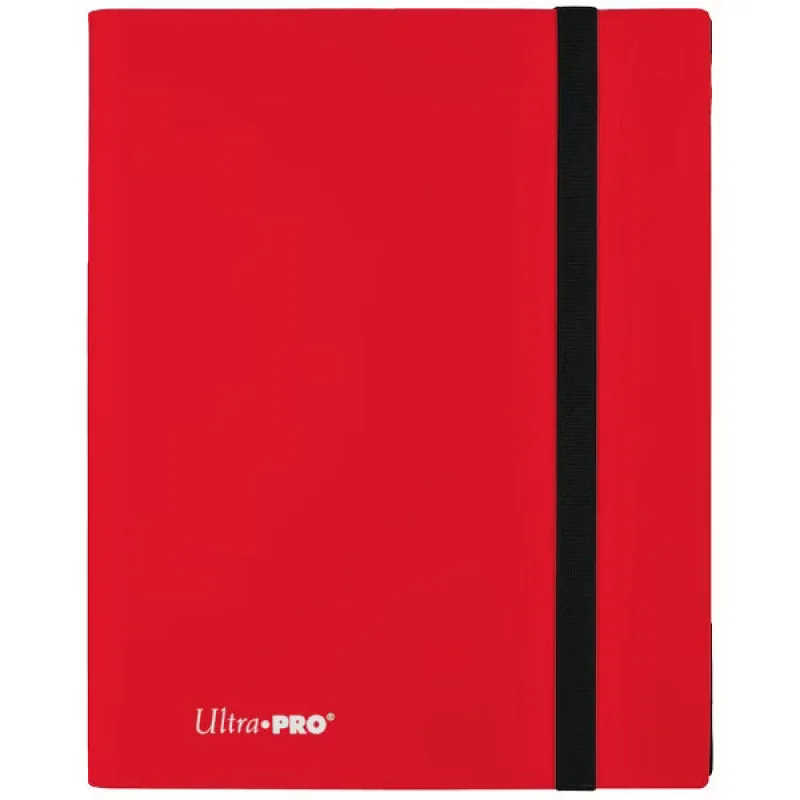 Ultra Pro: Eclipse 9-Pocket PRO-Binder - Apple Red - Holds 360 Cards