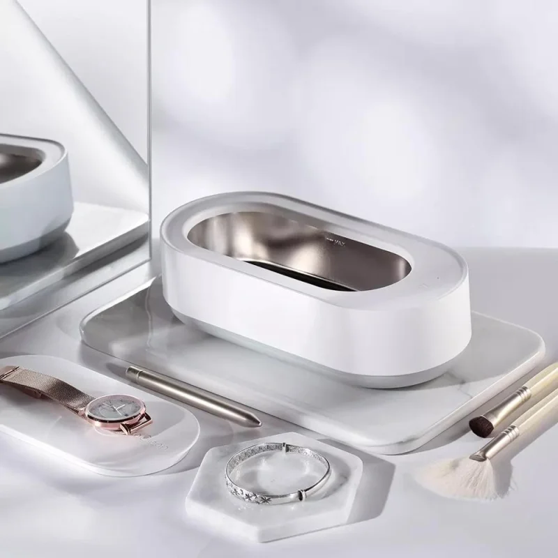Ultrasonic Cleaner for Jewelry & Watches with 45000Hz Vibration | Portable Deep Cleaning for Stains and Bacteria Removal US