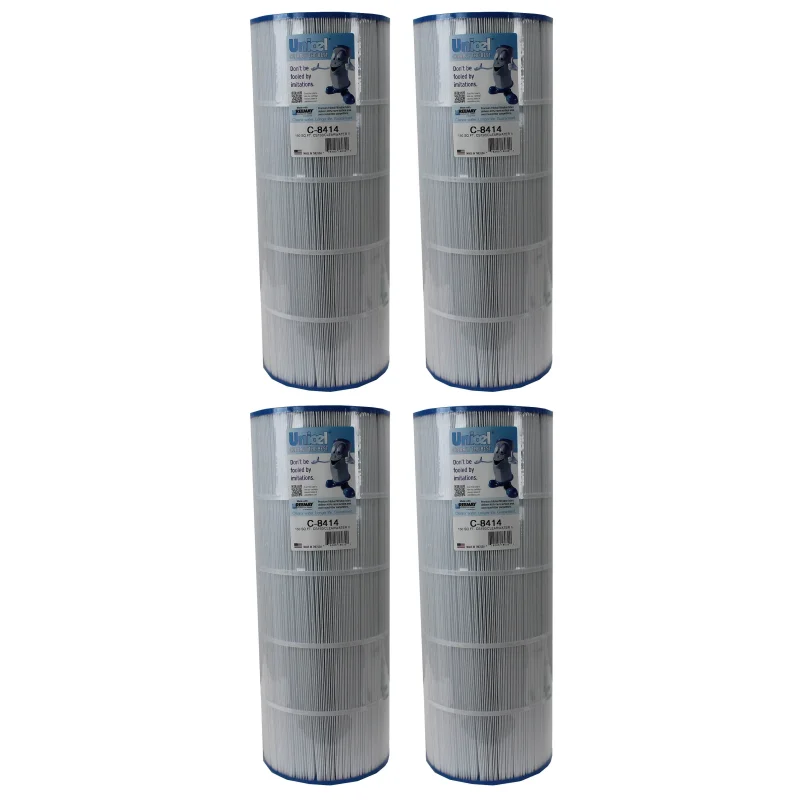 Unicel C-8414 Pool Replacement Cartridge Filters 150 Sq Ft Clearwater II (4Pack)