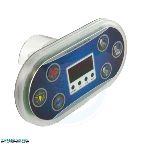 United Spas Topside [T7-S 6 Btn P1 P2 Aux Lt] (EL117S)