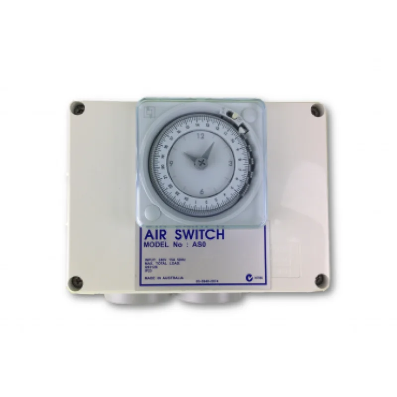 Universal Double Outlet Air Switch with Timer10 Amp | Spa Pool & Hot Tub Controller