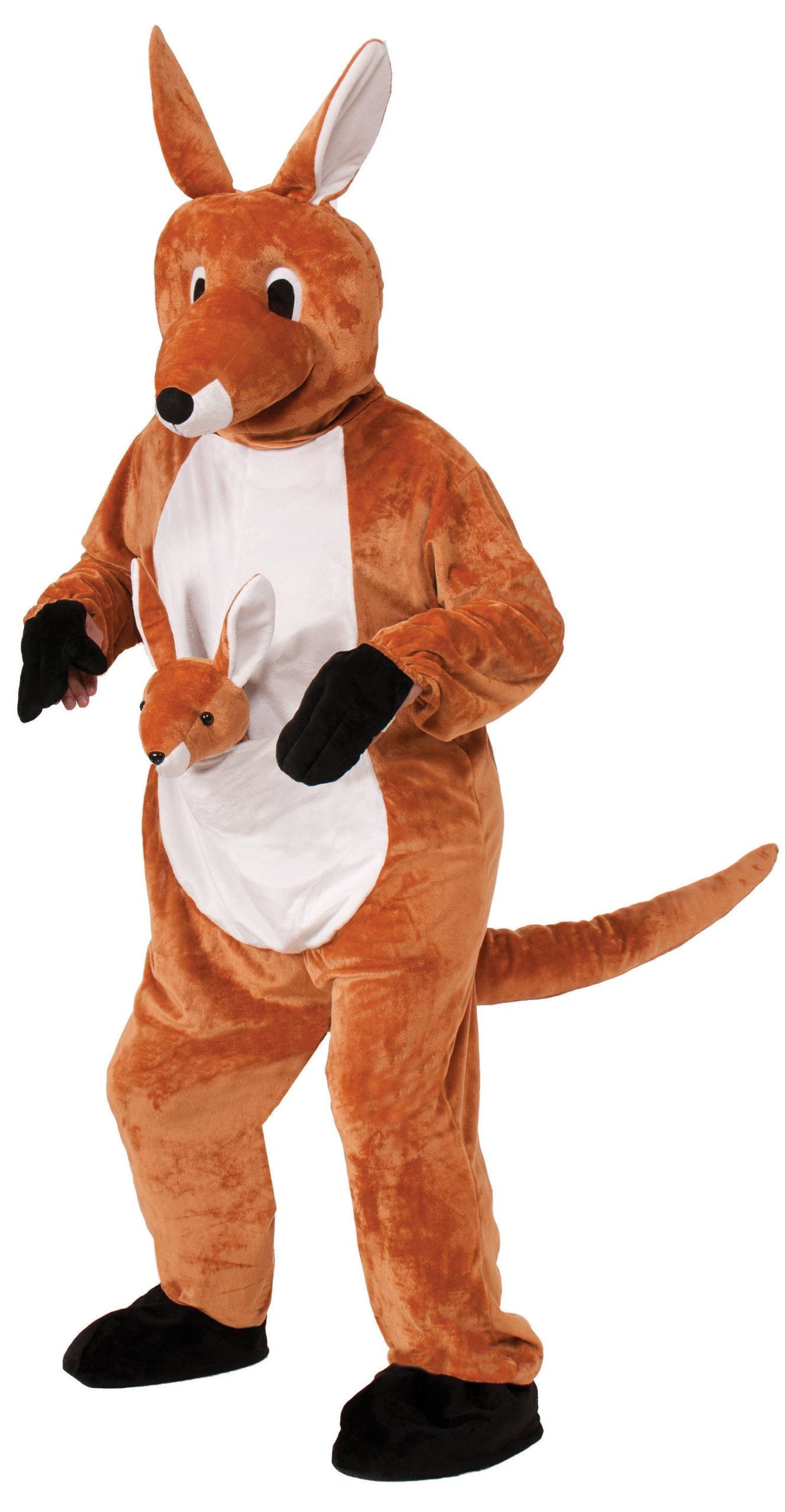 Jumping Jenny Kangaroo Plush Adult Mascot One Size
