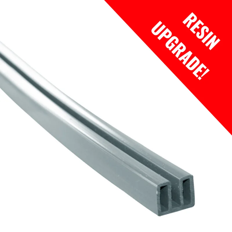Upgrade to Resin Top and Bottom Rails for 21ft x 41ft Oval Pools (POOL PACKAGE ONLY)
