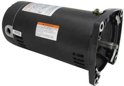 Century 1 HP Square Flange Up-Rated Motor, 115/230V