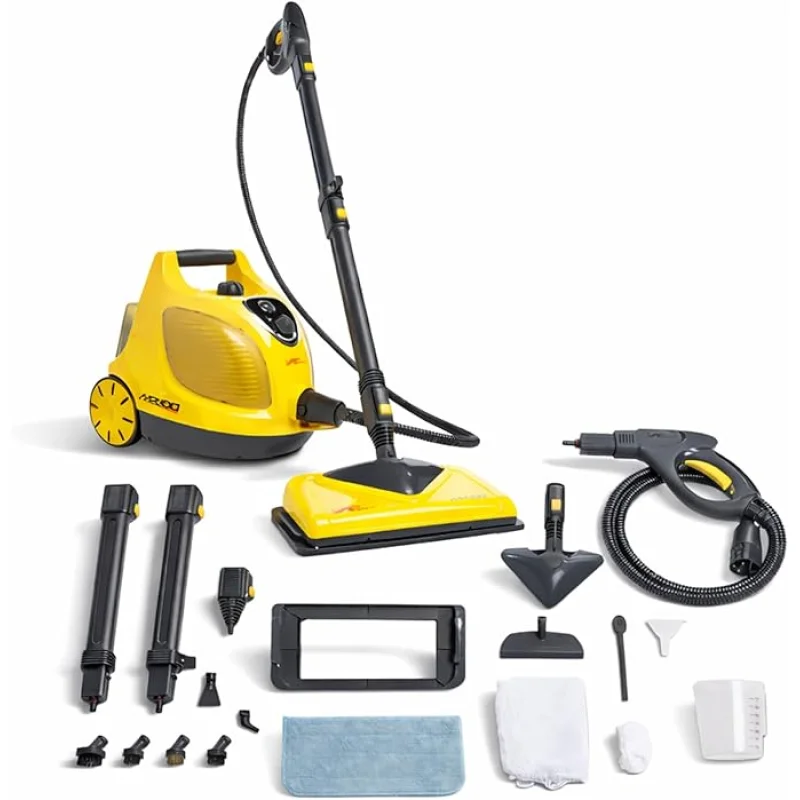 Vapamore MR-100 Primo Steam CleanerProfessional-Grade, Italian-Designed Chemical-Free Steam Cleaning System for Pet Accidents, Floors, Tile, Grout, Auto, Jewelry & More