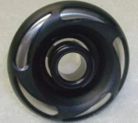 Venice Swirl 3 1/2 Inch Directional Poly Coast Stainless 9835500-BK