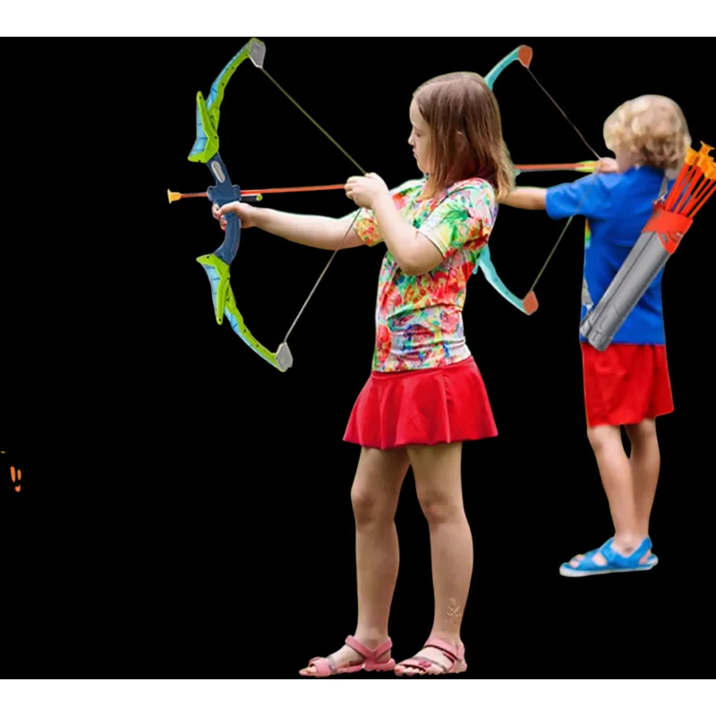 Vevor Archery Set Kids LED Light-Up Bow and Arrow Target Toy New