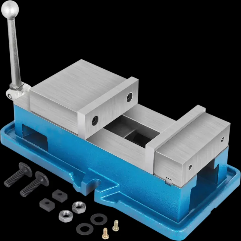 Vevor Bench Vise 5" Super-Lock Lock-Down Fixed High Precision New