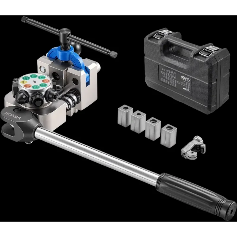 Vevor Brake Line Flaring Tool 45 Degree Double Bubble Flare Kit New