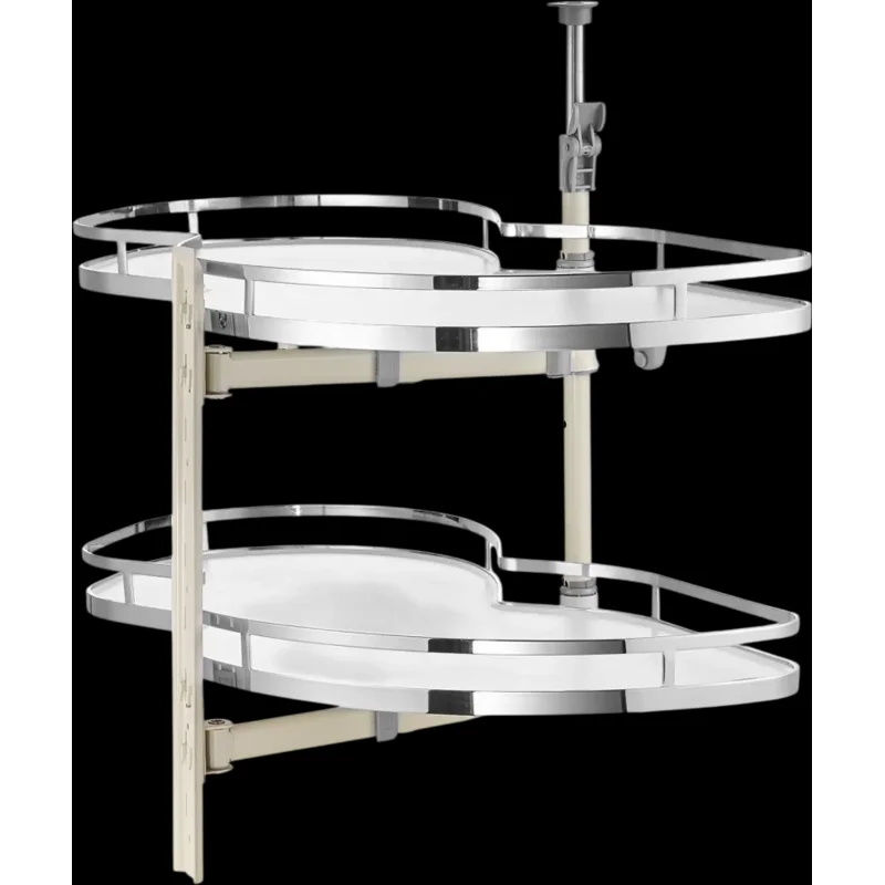 Vevor Cabinet Organizer Swing Left Blind Corner Pull-Out 2 Tier Soft-Close Kitchen New