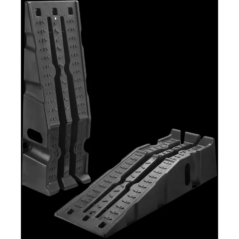 Vevor Car Ramps High Profile Portable Service Ramps 2-Pc 16,000 lbs GVW 6.7" Lift Black New