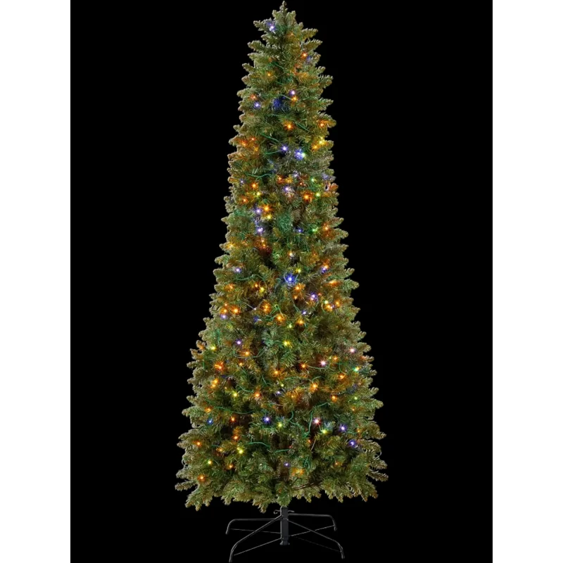Vevor Christmas Tree 6' Pre-Lit Artificial Xmas Tree with 240 LED Lights New