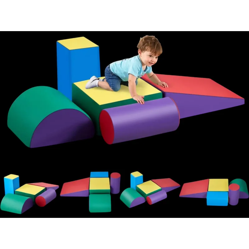 Vevor Climbing Toys 5-Piece Foam Climbing Blocks Set for Toddlers New