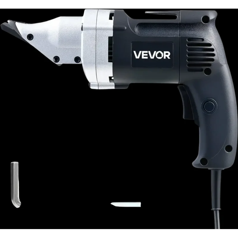 Vevor Electric Metal Shear 4.0-Amp Corded Sheet Metal Cutter with 360-Degree Swivel Head New